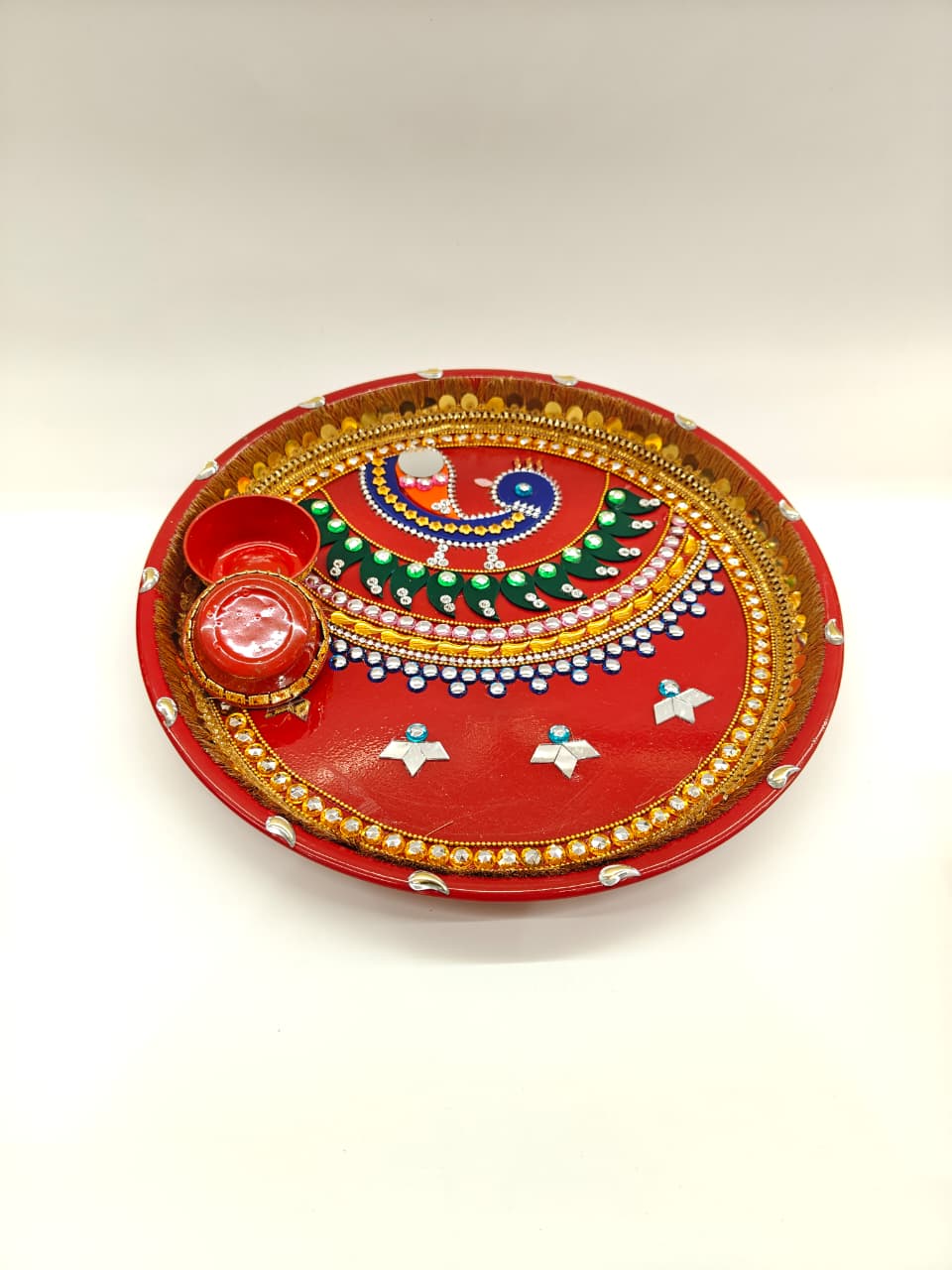 Maheshwari Fancy Store - Pooja Thali Set